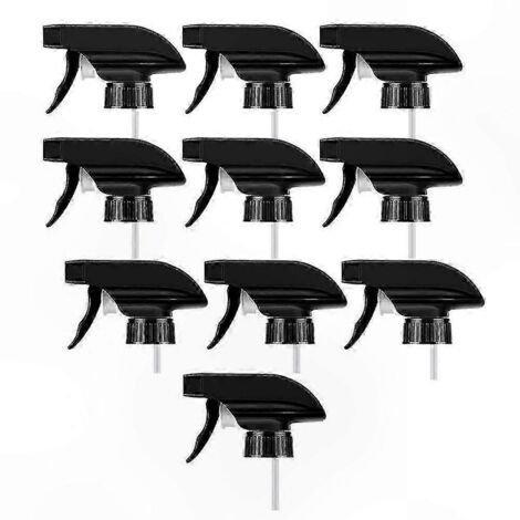 10-Pack Mist Spray Nozzle Heads for 28/410 Bottles, Garden Plant Watering Accessory (1/5)