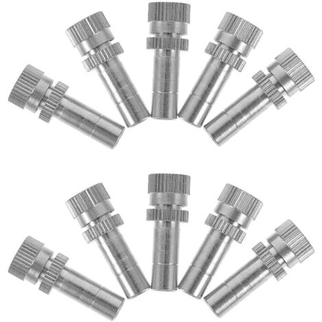 Low Pressure Misting Nozzle Brass Cooling System Nozzle Head 30Pcs (1/5)