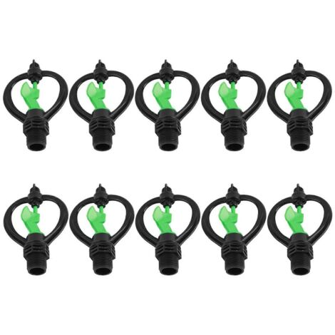 10Pcs Plastic G1/2in Sprinkler Nozzle Butterflies Rain Shaped Nozzle Agricultural Irrigation (1/5)