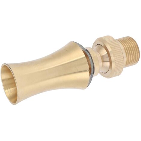 Brass Ice Tower Fountain Nozzle Adjustable Spray Head 25mm (1/5)