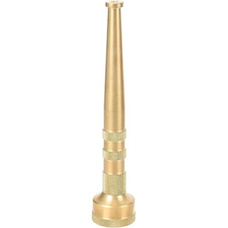 2025 Newest 6 Inch Brass Garden Hose Nozzle, Jet Stream Hose Nozzle, 3/4 Inch, 7 (1/5)