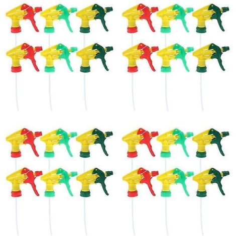 24 Pcs Heavy Duty Chemical Trigger Sprayer Bottle Nozzle Head (1/5)