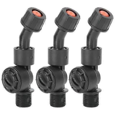 Spray Nozzle Spray Nozzle, Plastic Irrigation Nozzle Good Sealing High Efficiency Garden Tools (1/4)