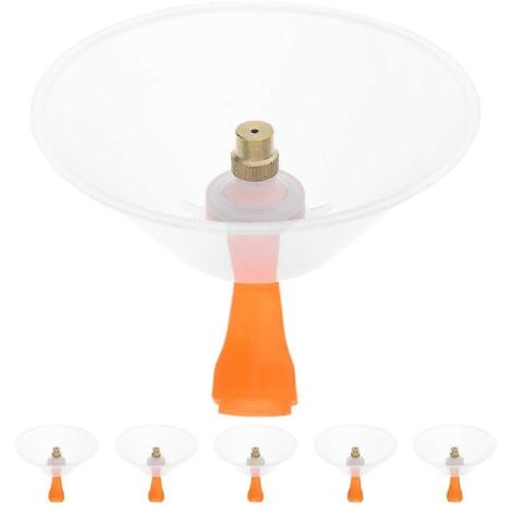 Gardening Spray Nozzle Atomizing Sprinkler Nozzle Drift Reduction Shield for Outdoor Farming Easy Operation 6Pcs (1/5)