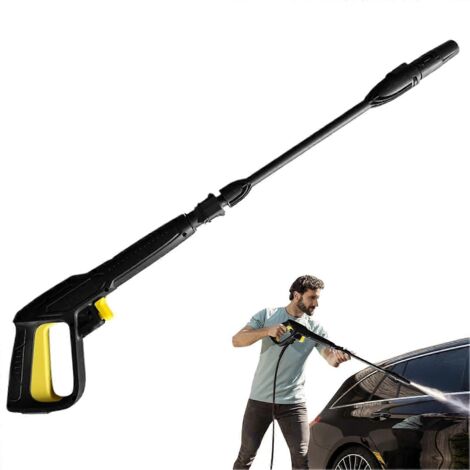 Pressure Garden Hose Nozzle with Adjustable Spray Modes for Car Wash and Lawn Watering (1/5)