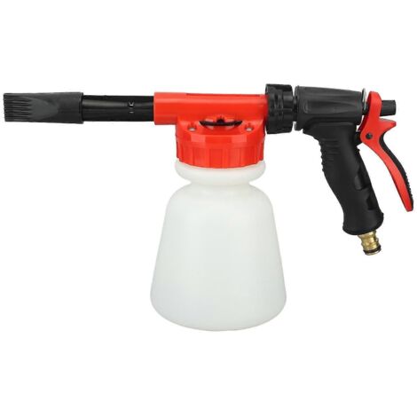 1000ML Low Pressure Foam Gun Multi-Functional Water Nozzle Adjustable Garden Hose Spray Bottle Durable Plastic Easy Operation For Home Us (1/5)