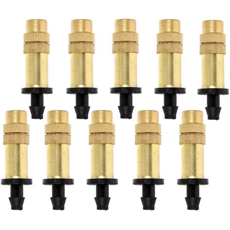 Copper Mister Nozzle Replacement for Water Misting Use Hose Nozzle 20Pcs (1/5)