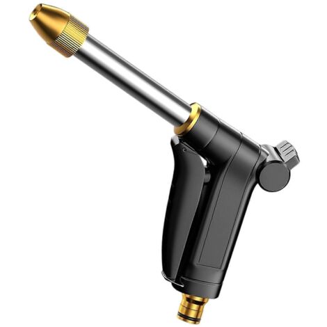 Portable High Pressure Water Adjustable Metal Cleaning Car Washing Machine Garden Watering Hose Nozzle Sprinkler Foam Water Multicolor (1/3)