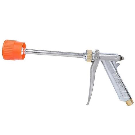 High Pressure Car Wash Spray Gun Water Jet Nozzle Cleaning Tool Metal Handle Long Rod G3/8 Pipe Connector DN10 For Cleaning Machine (1/5)