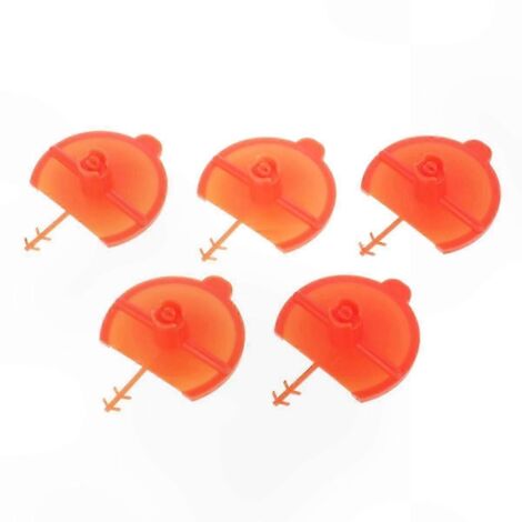 Polyurethane Foam Nozzle Set - 5Pcs Flat Fan Spray Jets for Expanding Foam Applications (1/4)