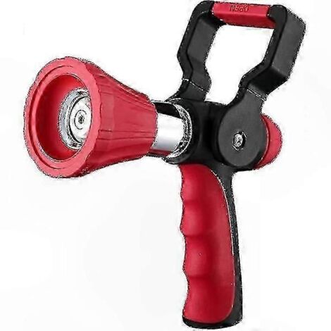 Durable Metal Firefighter Nozzle for High-Pressure Water Streams (1/5)