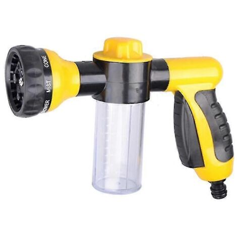 1pc Foam Spray Gun Garden Hose Spray Gun (yellow) 2025 (1/4)