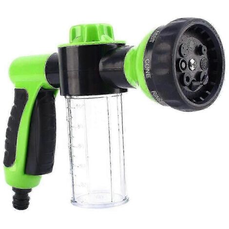 Foam Sprayer Garden Water Hose Foam Nozzle Soap Dispenser Gun For Car Washing Pets Shower Plants Watering-mxbc (1/4)