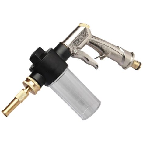 Garden Hose Nozzle Sprayer 3.5oz Soap Dispenser High Pressure Foam Guns for Car Washing Gardening and Pet Showering Use Multicolor (1/4)