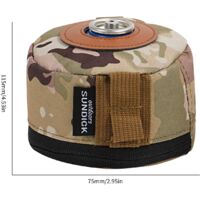 Housse de protection pour cartouche de gaz de camping 230/450 g, étui pour bouteille de gaz, matériel de barbecue, de pique-nique et de camping, réchauds portables