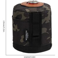 Housse de protection pour cartouche de gaz de camping 230/450 g, étui pour bouteille de gaz, matériel de barbecue, de pique-nique et de camping, réchauds portables