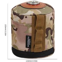 Housse de protection pour cartouche de gaz de camping 230/450 g, étui pour bouteille de gaz, matériel de barbecue, de pique-nique et de camping, réchauds portables