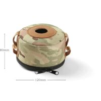 Housse de protection pour cartouche de gaz de camping 230/450 g, étui pour bouteille de gaz, matériel de barbecue, de pique-nique et de camping, réchauds portables
