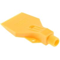 4x1/4" Thread Plastic Flat Wind Jet Air Blowing Nozzle Spray 46mm