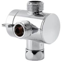 Shower Diverter - G1/2" 3 Way Multiple Adapter For Shower Head Diverter