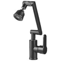 Universal Rotating Faucet Basin Kitchen Bathroom Hot And Cold Household Washbasin Sink Faucet
