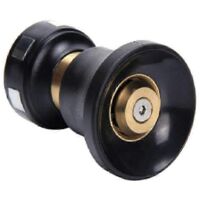 2026 NEW Heavy Duty Brass Fireman Style Hose Nozzle - for All Standard Garden Hoses - Best High to Clean You