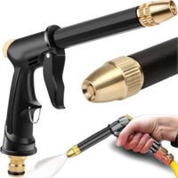 Garden Watering Gun, High Pressure Hose Sprayer, Garden Spray Gun, Adjustable Water Flow, Premium Quality and Robust, Hose Nozzle