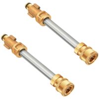 Pack of 2 High Pressure Nozzle Pressure Washer Wand Adapter Cleaning Nozzle Quick Connecting Noozle for Quick Connects