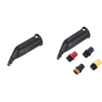 2 Set Steam Vacuum Cleaner Crevice Nozzle Brush Sprinkler Nozzle Head for KARCHER SC1/SC2/SC3/SC4/SC5 Brush Steam Brush