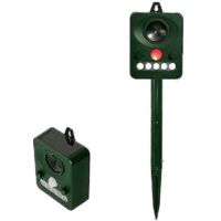 Solar Ultrasonic Bird Repeller Dog Repeller Strobe Infrared Light Animal Repeller Sound And Light Bird Repeller