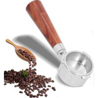 Delonghi Collection Bottomless Coffee Filter, Stainless Steel Bottomless Filter, Espresso Handle, Measuring Basket (51mm)