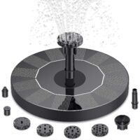 Solar Fountain Oxygenation Pump Fish Pond Lantern Automatic Water Spray Floating Water Suspension Small Water Pump