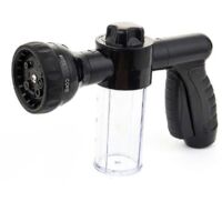 Multifunctional Adjustable Mode Water Guns Nozzle Hose Washer Garten Watering Jet Sprayer with Foam Container Fertilizer Tools