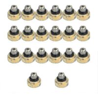Set Of Brass Mist Nozzles For Cooling System (10pcs)(kui) SZRH A-B