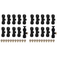 2X Misting Nozzles Kit Fog Nozzles for Patio Misting System Outdoor Cooling System Garden Water Mister