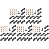 5X Misting Nozzles Kit Fog Nozzles for Patio Misting System Outdoor Cooling System Garden Water Mister