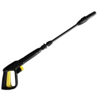 Pressure Hose Nozzle with Adjustable Spray Modes and Extension Wand for Garden Cleaning Ref: 9782