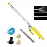Luxora High Pressure Water Lance Hose Nozzle Jet Garden Car Washer Spray Gun Set (yellow)