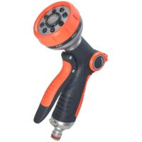 8 Pattern Spray Garden Hose Nozzle Sprayer High Pressure