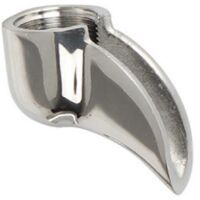 Semi-Automatic Coffee Machine Handle Diverter Nozzle Stainless Steel Drain Nozzle Diversion Nozzle 5 NN