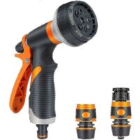 Garden Shower, 8 Adjustable Watering Patterns With Garden Hand Shower High SZRH A-G