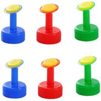 6pcs Sprayer Nozzles Convenient Reusable Plastic Random Color Watering Sprinklers For Outdoor