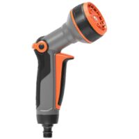 Garden Hose Nozzle, Heavy Duty, Plastic, High Pressure