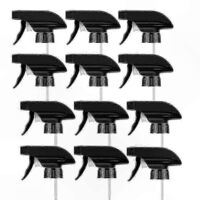 12-Pack Trigger Sprayers with 28/410 Nozzle Heads for Bottles