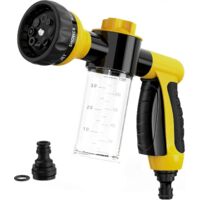 2025 Newest Garden Hose Nozzle, High Pressure Spray Gun Nozzle, 8 Spray Patterns