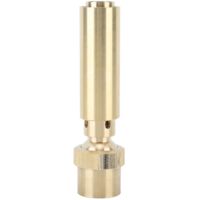 Brass Fountain Nozzle G1.5 Inch Column Fountain Nozzle Heads for Garden Pond Water Features and Fountain Equipment