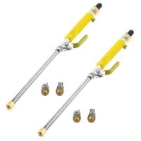 For Garden Hose Power Washer Upgraded Nozzle Yellow