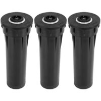 3Pcs G1/2 Sprinkler Nozzle Buried Telescopic Water Spray Nozzle for Lawn Yard Garden Irrigation