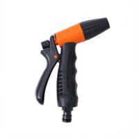 Taotanxi Garden Hose Nozzle - 4 Spray Patterns, 100% Metal High Pressure, Compatible with Standard Hoses, for Lawn, Car, Pets
