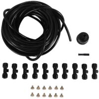 1/4 inch Slip-Lock Misting Nozzles Kit Fog Nozzles for Patio Misting System Outdoor Cooling System G